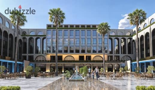 Commercial store for sale with an area of 41m at an investment price with the lowest advance payment and the longest payment period in MAJAN MALL in the heart of October Gardens with special discounts October gardens