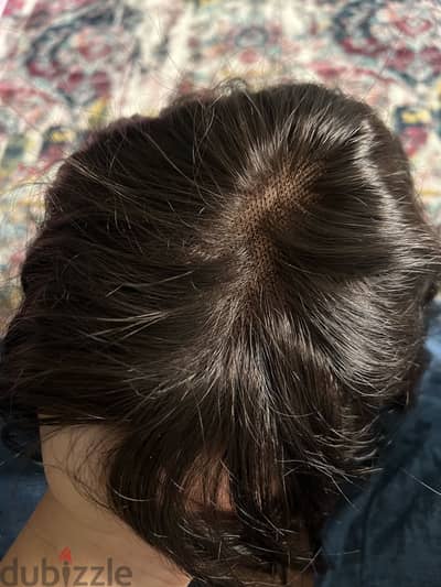 Chocolate brown wig used once