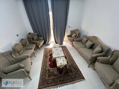 Furnished, air-conditioned apartment, 169 sq m, for rent in South Lotus, Fifth Settlement, near the vibrant South 90th Street.