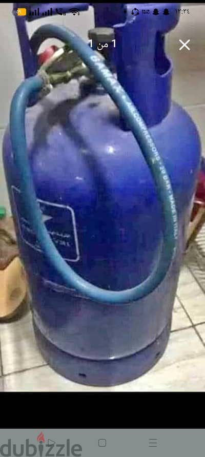 انبوبة بالمنظم والخرطوم للبيع