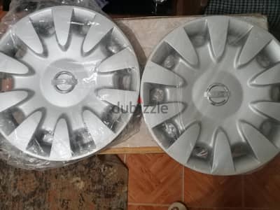 عدد 2طاسة نيسان جنط مقاس 15
