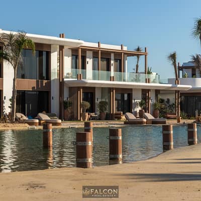 بخصم 25% بقلب غزاله باي اخر شاليه كونر بحري بخطوات للبحر مع zoya - ghazala bay