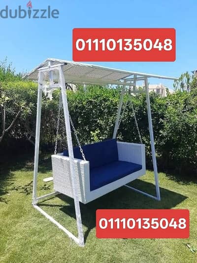 01110135048 مراجيح عش العصفور اطقم رتان بين باج شماسي شمسيه