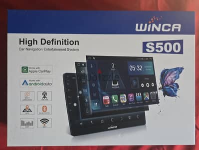 WINCA S500 9" 2K Car Android Screen – 8GB RAM / 128GB – Like New