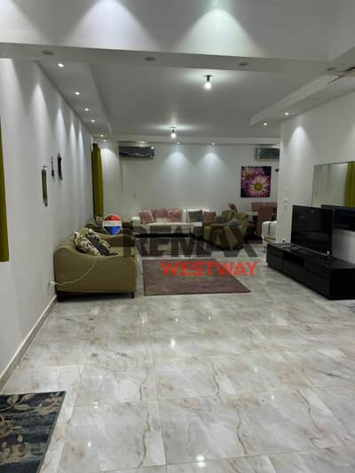 Ground apartment for rent  170 m-Fully furnished - in Khamail Compound Elsheikh Zayed