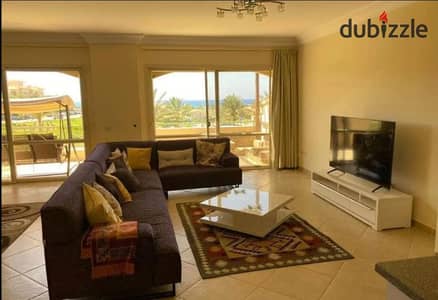 chalet at the lowest price in Telal Sokhna, fully finished with air conditioners, on the highest terrace level with a direct view of the Red Sea