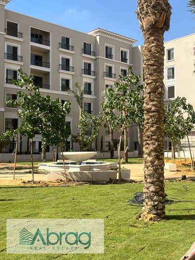 For rent, an apartment with finishing and air conditioning in the Village compound in Sheikh Zayed