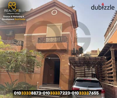 Twin house for sale, 320 sq m, Green 3 compound, ultra super lux finish, 7-year payment plan, prime location