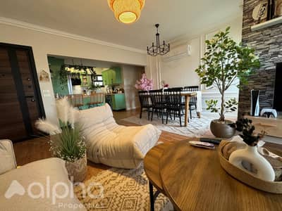 Fully furnished roof Apartment for sale  in Hadayek Elmohandseein Compound Elshikh Zayed Ultra Modern