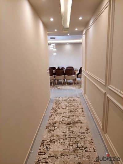Furnished apartment for rent, three rooms and three bathrooms
