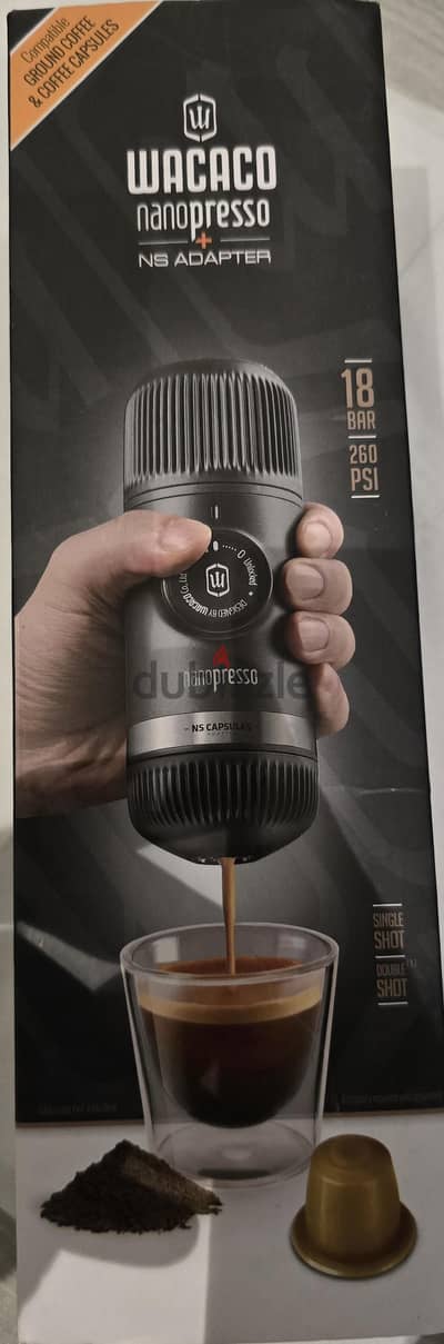  Wacaco Nanopresso Portable Espresso Maker – Brand New