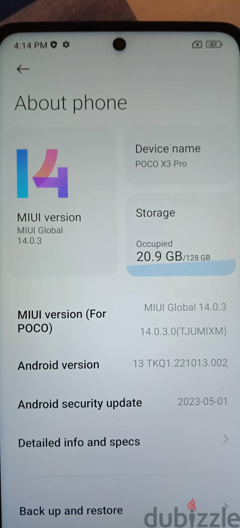 Xiaomi Poco X3 Pro 5