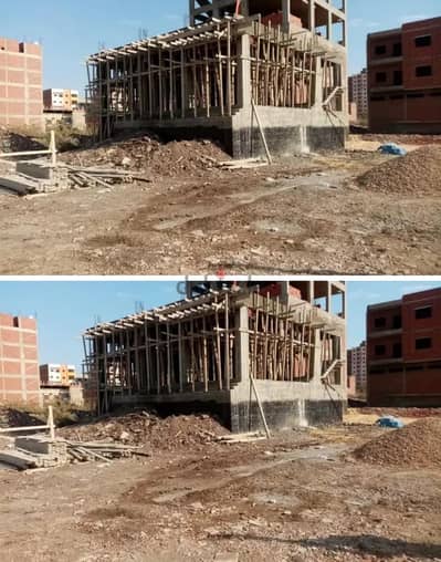 أرض في أرقي احياء المنصورة للبيع