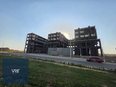 For sale: Unit 53, suitable for a clinic/office/laboratory, in Al Shorouk, directly on Al Horreya Road. Ready for handover within a few months, fully