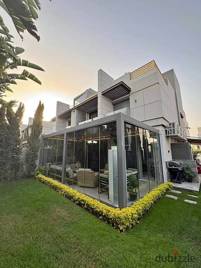 Ready to move villa next to Al Rabwa in Patio Al Zahraa