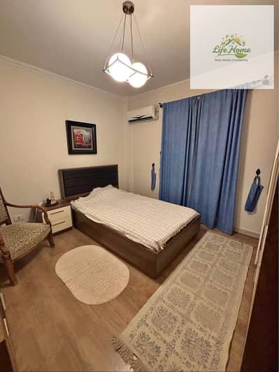 Furnished apartment for rent in Al Rehab, two bedrooms, ground floor with garden Furnished apartment for rent in Al Rehab, two bedrooms, ground floor with garden