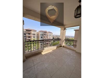 An apartment with the largest space in Madinaty, Type (700) on the villas and garden view, in madinaty in B1