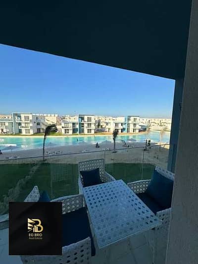 Fully Furnished Chalet for Rent in Fouka Bay, Ras El Hekma - Lagoon View