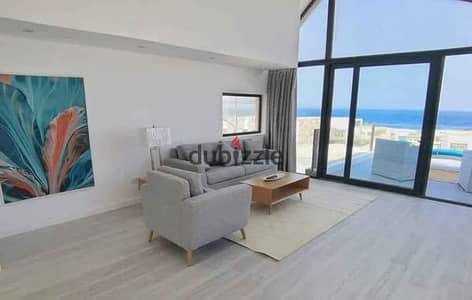 Chalet for Sale in Marsa Baghoush North Coast , Sidi Heneish, Ready to Move In, Direct Sea View, Designed by Shehab Mazhar. Chalet for Sale in Marsa Baghoush North Coast , Sidi Heneish, Ready to Move In, Direct Sea View, Designed by Shehab Mazhar.