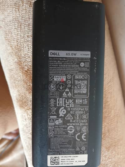 dell 65 wat usb type-c charger