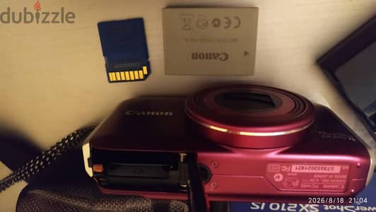 كاميرا كانونCanon PowerShot SX210 بحالة ممتازة جدا