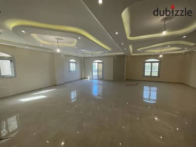 For rent, an apartment of 200m suitable for administrative use on the main street in front of Beverly Hills
