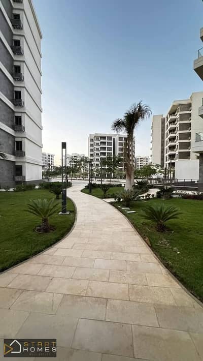 3-bedroom apartment (209 sqm) for sale in Noor Smart City; northwest-facing and directly overlooking the club.