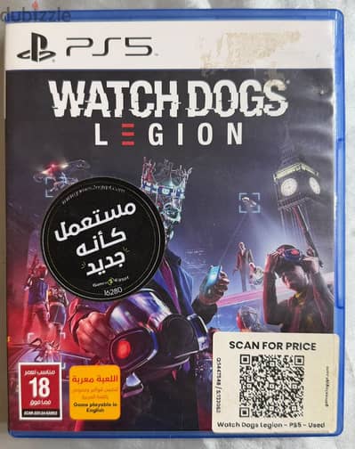 Watch Dogs: Legion PS5 | Pristine | كالجديد تدعم العربية