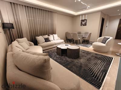 Furnished Apt for Rent in ZED Towers Sheikh Zayed – 1st Floor, 168m² (3BR + 3 Baths) Families Only! 