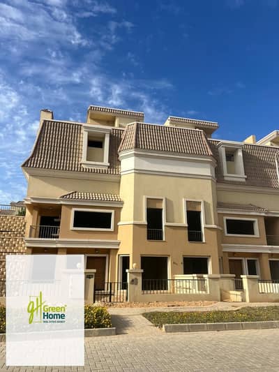 فيلا 238م  بأقل سعر في الماركت للبيع في سراي مدينة المستقبل SARAI Mostakbal City