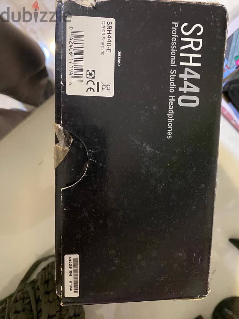 SHURE headphone / microphone 8