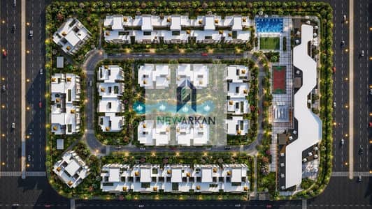Apartment for sale 119m + 39m garden in Hadyek October 1 year delivery