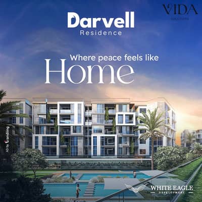Apartment for Sale 101 m² in Darville Residence Directly on Al Wahat Road with a 10% Down Payment and Installments for Up to 9 Years.