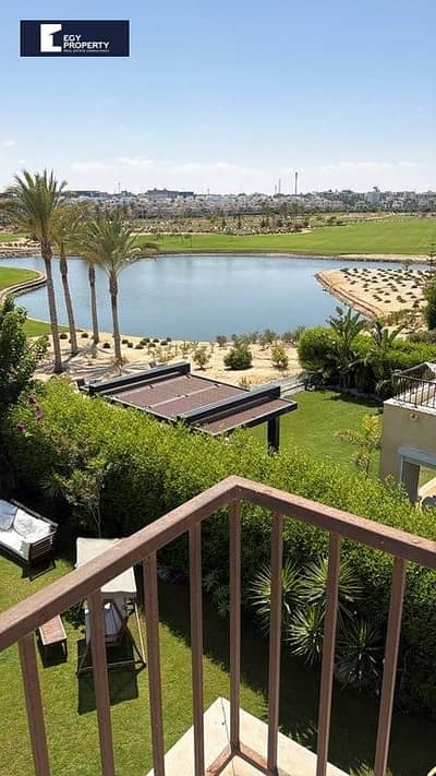 Under Market Price Standalone 6 bedrooms For Sale with Golf View and Lake View in Marassi l North Coast