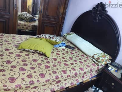 غرفة نوم + ركنة + دولاب جرار فرداني