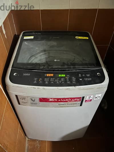LG WASHING MACHINE.
