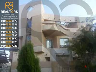 A distinctive 300m² twin villa for sale in Richemont Compound, on the main road, Al Bustan Street.