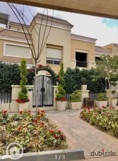 For quick sale: Villa at the price of an apartment in Sarai Compound, directly on the Suez Road, walled with Madinaty, ready for viewing, prime locati