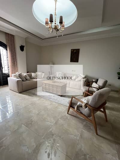 New Cairo duplex for rent fully furnished high end furniture in South Academy