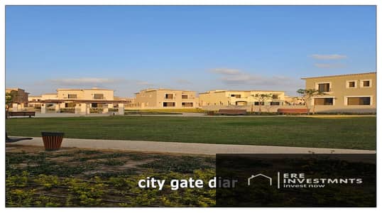 Standalone corner villa 465m (Resale) at the lowest price in the market, immediate delivery in City Gate Qatari Diar (Sapphire)