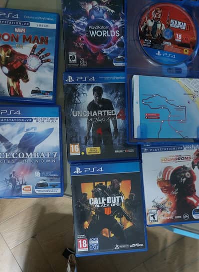ps4 slim + vr + some games