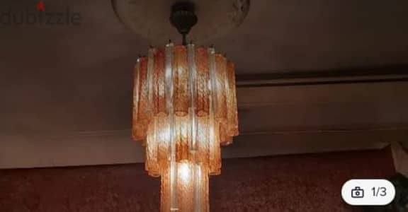 نجفة لونين حالة ممتازة ٣ ادوار