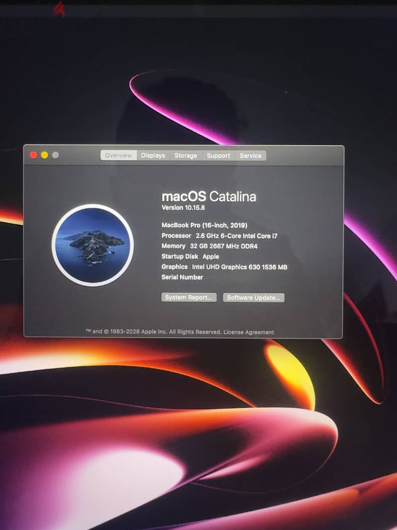 MacBook Pro 2019 16Inch 3