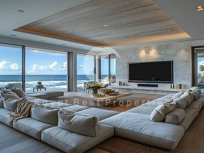 Villa First Row Sea View with installments For Sale at Silver Sands