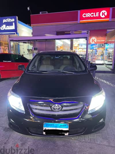 تويوتا كورولا 2009 تاني فئة خليجي Toyota Corolla 2009
