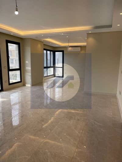 Modern Semi-Furnished 3-Bedroom triplex for Rent in Eastown , New Cairo