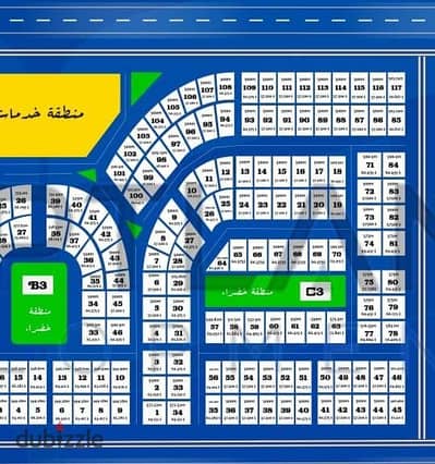  قطعة أرض 470م للبيع في بيت الوطن شمال النادي | موقع مميز