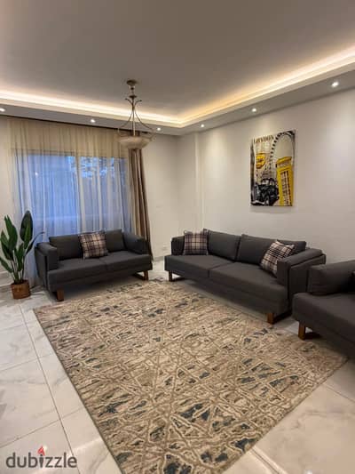 Furnished rent available in B2 - next to the services directly - 3 rooms at a price lower than the market