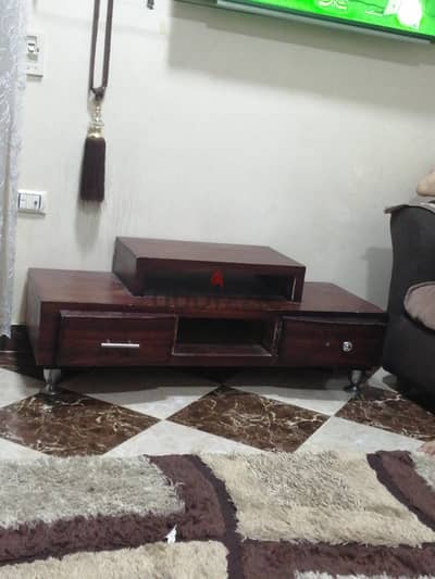 ترابيزة شاشه باتنين درج