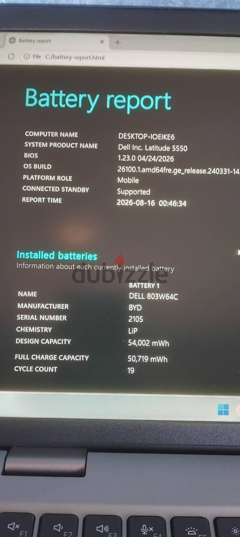 Dell latitude 5550 i7 13 8